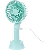 ナカバヤシ ハンディUSB扇風機【UA-053シリーズ】ブルー UA-053BL（直送品）