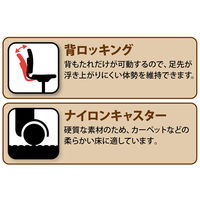 【組立設置込】コクヨ AX OAチェア ブルー 1脚（直送品）