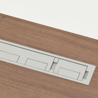 オカムラ VILLAGE VD-Aデスク 平机 幅1200×幅700×高さ720mm 天板ホワイト/脚ブラック 1台（取寄品）