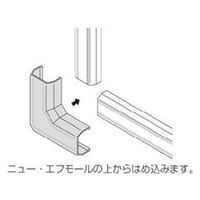 ニュー・エフモール マガリ1号ホワイト SFMM12 マサル工業（直送品）