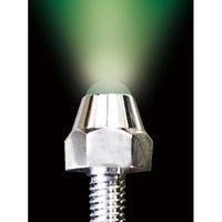 YAC 槌屋ヤック LEDピンポイントランプ グリーン CV-254 1セット（2個入）（直送品）