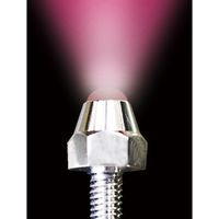 YAC 槌屋ヤック LEDピンポイントランプ ピンク CV-256 1セット（2個入）（直送品）