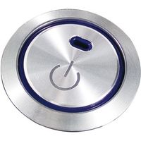 YAC エンジンスタートスイッチカバーTY1 ブルー PF-304（直送品）