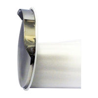 信栄物産 ステンレスミラー 丸型 φ325(白) S-1W 1枚