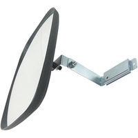 信栄物産 マグネットミラー 角型 150×180mm（黒） SE-15B 1枚