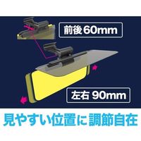 星光産業 Wサンバイザー EE65 1個