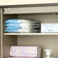 圧縮 水切りネット ストッキングタイプ 排水口・三角コーナー兼用 1パック（120枚入）イデアス