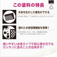 カンペハピオ 水性木部保護塗料 とうめい 1.6L #00617654001016 1個
