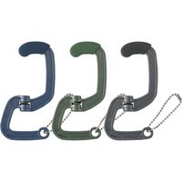 リヒトラブ バッグハンガー ブラック A7791-24 2個