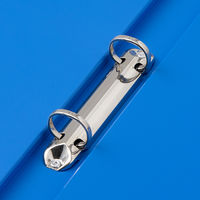 リヒトラブ リングファイル A4タテ 背幅36mm ブルー F877U-20 1セット（30冊：10冊入×3箱）