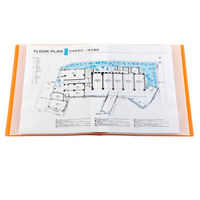 キングジム クリアーファイル サイドインヒクタス透明 A4 タテ型 緑 7187TWミト 1セット(1冊×2)