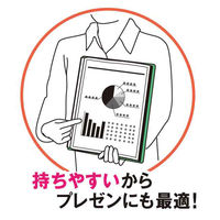 キングジム クリアーファイル パタント(透明)A4 タテ型 20P 透明 182TPNトウ 1セット(2冊)