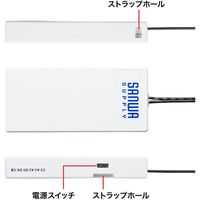 サンワサプライ 圧力センサー搭載BLEビーコン（3個セット） MM-BLEBC6 1個（直送品）