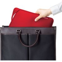 サンワサプライ PCインナーバッグ 封筒型 11インチワイド対応 レッド IN-WETSL11R 1個（直送品）