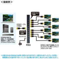 サンワサプライ 4K/60Hz HDR対応HDMI分配器(8分配) VGA-HDRSP8 1個（直送品）