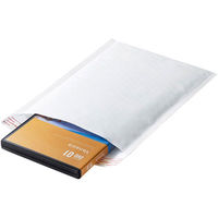 サンワサプライ クッション封筒 郵送用 1パック(10枚セット) トールケース対応 封かんシール付き FCD-DM7 1セット