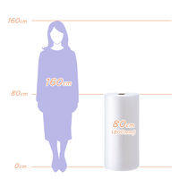 川上産業 プチプチd40 800mm×42m巻 1セット（3巻：1巻×3）