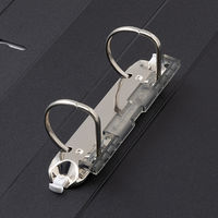 キングジム Dリングファイル<脱・着> A4タテ型 適正収納枚数350枚 黒 697クロ 1冊