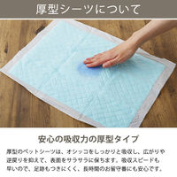 ペットシーツ ワイド 厚型 国産 40枚 4袋 ペットシート  オリジナル
