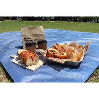 萩原工業 ターピー デニム調シート　1.8x2.7m 42141　1枚（直送品）