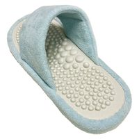 センコー FEELFOOT ヘルスハナオ 鼻緒 スリッパ L約24-26cm ブルー FF 221014 1足（直送品）