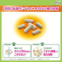 デオトイレ 飛び散らない 消臭・抗菌サンド 2L（約1ヶ月分）8袋 猫砂 ユニ・チャーム