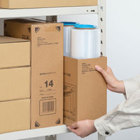 「現場のチカラ」アスクル 2本入り 3インチ ストレッチフィルム 14μm 1箱（2本入） オリジナル