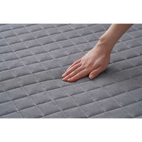 アイリスオーヤマ ラグ カーペット 洗える 185×240cm 3畳 床暖房対応 ラグマット 先染めキルトラグ ORG-Y1824 グレー（直送品）