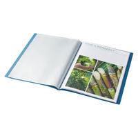 キングジム クリアーファイル バイオマス A4タテ 20ポケット 黒 136BMクロ 1冊