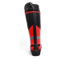 ZIPLOA HB-770 カラー長靴 胴太 M     ブラック コーコス信岡 1足（直送品）