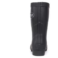 ZIPLOA HB-932 ショート ラバーブーツ 25    ブラック コーコス信岡 1足（直送品）