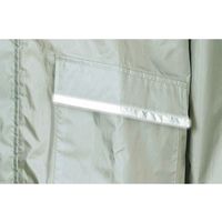 ZIPROA Z-2300 透湿レインスーツ S     シルバー コーコス信岡 1着（直送品）