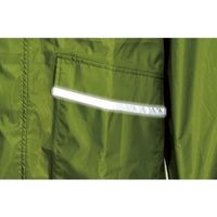 ZIPROA Z-2300 透湿レインスーツ 3L    グリーン コーコス信岡 1着（直送品）