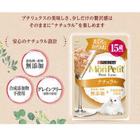 モンプチ プチリュクス ナチュラル 15歳以上用 まぐろとかつお 30g 48袋 ネスレ日本 キャットフード