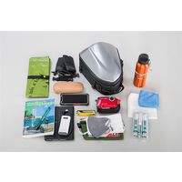 タナックス MFKー297 シェルシートバッグ2 SS ヘアラインシルバー 1個（直送品）