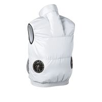 クロダルマ エアセンサー ベスト シルバー 3L 26879-40-3L 1枚（直送品）