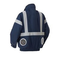 クロダルマ エアセンサー 長袖ジャンパー ネイビー 5L 258811-11-5L 1枚（直送品）