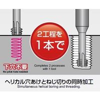 MOLDINO エポック Dスレッドミル EDT-0.8-17.5-TH 1セット(2PC)（直送品）