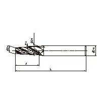 オーエスジー ハイスエンドミル/テーパ 85516 1セット（2PC）（直送品）