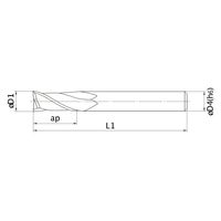 三菱マテリアル 汎用エンドミル MS2MS D0160 1セット(3PC)（直送品）