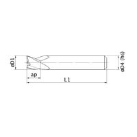 三菱マテリアル エムスターエンドミル MS3ES D0600L35S06 1セット(3PC)（直送品）