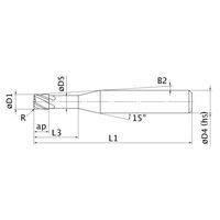 三菱マテリアル インパクトミラクル VCPSRB D0300N15R01 1PC（直送品）