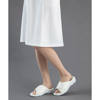 シードコーポレーション レディース オフィスサンダル L ホワイト PW8511 1足