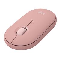 ロジクール Bluetoothマウス 静音 3ボタン 無線 ワイヤレス PEBBLE MOUSE2 ローズ M350SRO 1個