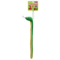 池田工業社 りくにいますよ。(へび緑)くねくねマスコット 9250690 1個