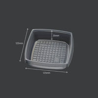 協和パック 弁当容器 デリメイト TK125 嵌合容器付 ブラウン 521291 1袋(20個)（直送品）