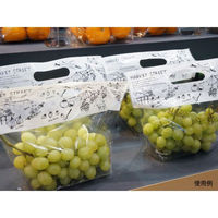 パックスタイル 青果用袋 PS チャック付スタンド袋S MS白 CH2621 527942 1袋(50個)（直送品）