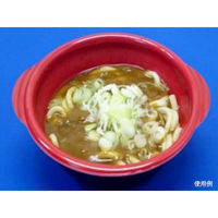 青葉紙業 麺・スープ容器 KD-170 黒まきえ内赤セット 272080 1袋(40個)（直送品）