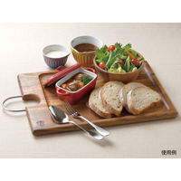 トーダイ 食器・皿 KDS.139 カッティングボードアンドモーニングトレイ L 31371390 1袋(1個)（直送品）