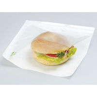 福助工業 バーガー袋 カトラバーガー袋 No.16 無地 0564028 1袋(100個)（直送品）